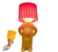 BTYYIHEX Lampada creativa a Little Shy Man, lampada da notte da comodino, lampada da notte per ragazzo cattivo, decorazione per la casa, bel regalo per donne e uomini (rosa)
