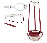 Bu.mper Jumper per porta del bambino, resistente, portatile, con cinghia regolabile, per bambini dai 6 mesi ai 2 anni, colore: rosso