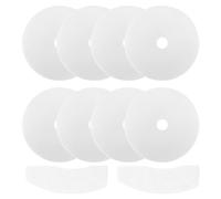 Buaak 10 filtri per asciugatrice compatibili con Bush DHB7VTDW DHB7VTDB TD3CNBW presa d'aria, 8 tubi di scarico per asciugatrice con 2 filtri di aspirazione dell'aria, 227 x 33 mm