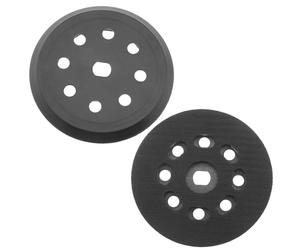 Buaak Piatto abrasivo 125 per Black & Decker BD190/H1, KA190 S E, BD190 S E, SPEC375, 797157-01, 5 pollici, PU, 8 fori, media durezza, piastra di supporto in , compatibile con levigatrice orbitale