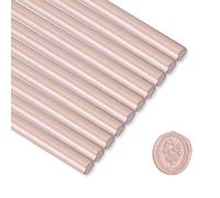 Buachois 10 Pezzi Sigillo di Cera Stick, Bastoncino di Cera per Timbri, Vintage Cera Sigillo per Lettere e Inviti di Matrimonio e Buste Regalo