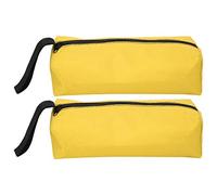 Buachois 2Pezzi Borsa Porta Attrezzi,Borsa Portaoggetti in Tela Borsa Portautensili Multifunzionale con Cerniera Assortiti per Giardinaggio,Lavoro Esterno e Riporre Oggetti d'Arte