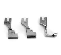 Buachois 3 Pezzi Piedini Macchina da Cucire,Piedino per Macchina da Cucire Piedino per Zip Invisibile S518 S518n T168 Piedino per Bordi per Macchine da Cucire Domestiche Bro-ther