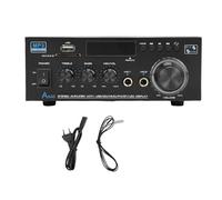 Buachois Amplificatore Stereo 2 Canali Ricevitore Audio, Audio Multimodale Potenza 400W USB Bluetooth Memoria Card, Integrazione Cinema Casalingo Ufficio