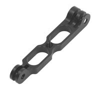 Buachois Braccio Prolunga Casco Alluminio 100mm per Insta360 X3 X2 GoPro Action Cam - Adattatore Filettato 1/4 Pollice per Montaggio su Casco Moto Bici Sport Estremi