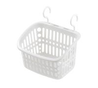 Buachois Cestino Portaoggetti In Plastica da Appendere, Piccolo Cesto Appeso Bagno Cucina Doccia Dormitorio Organizzatore di Stoccaggio a Parete per Bagno Cucina Bagno Dormitorio Dispensa