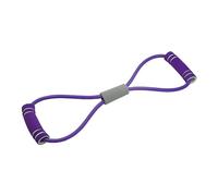 Buachois Fascia di Resistenza a Forma di 8, Fascia Elastica per Esercizi Versatile in PVC, Fascia Elastica per Esercizi di Stretching del Collo Figura 8 per Casa, Palestra