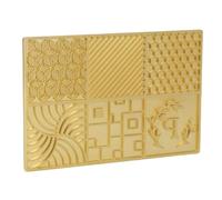 Buachois Ice Cube Stamp Copper Creative Personalized Ice Cube Design Tray Ice Cube Printer for Cocktail Whisky Bartender Accessories