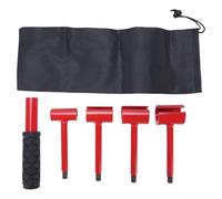 Buachois Kit di strumenti per la regolazione delle cerniere delle porte, 4 in 1, chiave di regolazione delle cerniere in silicone, set di strumenti per piegare le cerniere per vari