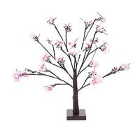 Buachois LED Tree Light, 24 Pezzi LED Lampada a Forma di Ciliegio, 55 Cm/21,6 Pollici Soggiorno Interno Camera da Letto Balcone Luci Decorative per Giardino Paesaggio
