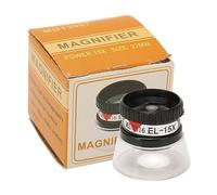 Buachois Lente d'Ingrandimento 15X, Lente d'Ingrandimento Cilindrica Compatta, Lente d'Ingrandimento Cilindrica Verticale Portatile Tascabile per La Lettura di Apprezzamento dei Gioielli