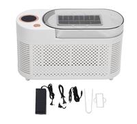 Buachois Macchina del ghiaccio portatile, Macchina per cubetti di ghiaccio da tavolo con design compatto ad uso domestico e auto, produzione rapida 10 15 minuti, cestello estraibil