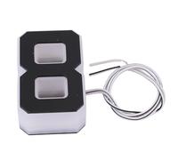 Buachois Numero Civico LED 8 Retroilluminato Moderno per Residenze Uso Commerciale