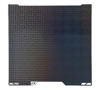 Buachois Piatto di Costruzione Flessibile, Doppia Superficie PET e PEI Lastra in Acciaio Spring 355x346 mm per H2D Stampante 3D