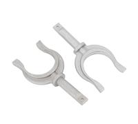 Buachois Scalmi in Alluminio da 2 Pezzi, scalmi universali per Barche dal Design a Forma di U per gommone, Barca a Remi Skiff Dory, Presa per scalmo a Montaggio Laterale Durevole per