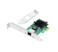 Buacoz Scheda di rete Gigabit Ethernet con chip Intel I226-V Scheda NIC a porta singola da 2,5 Gbps, adattatore di rete LAN PCI-E X1 RJ45, supporta Windows Server 2019/2022/Windows 10/11/Linux/Vmware