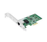 Buacoz Scheda di rete PCIE Gigabit Ethernet con chip Intel 82574 a porta singola RJ45 LAN NIC Card PCI Express Server Scheda di rete supporta scheda di rete senza disco - 9301CT
