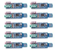 BUAGOUWZ 10X Free Driver USB Scheda Audio cm108 USB Scheda Audio Chip Blu