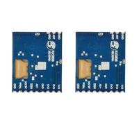 BUAGOUWZ 2X Modulo Ricevitore Audio Video Wireless RX5808 da 5,8 GHz, Modulo Ricevitore Audio Video A 7 Canali da 3,5-5,5 V, modalità SPI
