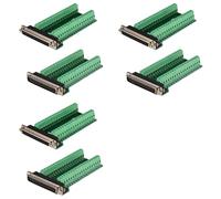 BUAGOUWZ Connettore per Scheda Breakout DB37 da 6 Pezzi, Adattatore Saldatura per Terminale Porta Seriale RS232 D-SUB A 37 Pin