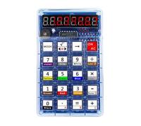 BUAGOUWZ Kit per Costruire la Propria Calcolatrice con Schermo A LED - Ideale per Imparare la Saldatura e Praticare L'Assemblaggio.