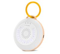 BUAGOUWZ Macchina del Rumore Bianco con 11 Luce Notturna Regolabile Dal Rumore Bianco, Altoparlante Bluetooth, Funzione di Arancione