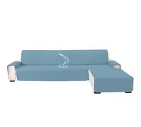 BUAOGDVG 100% Impermeabile Copripoltrona 1 Posti Con Braccioli, Copridivani Trapuntato Con Tasche, Salvadivano Antiscivolo Antimacchia(D,Penisola 3 Posti (L 255 CM))