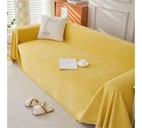 BUAOGDVG Copridivano antiscivolo, copridivano angolare reversibile for 1, 2, 3 o 4 posti, copertura completa, antipolvere, antimacchia(Jaune,90x90cm)