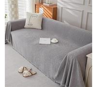 BUAOGDVG Copridivano antiscivolo, copridivano angolare reversibile for 1, 2, 3 o 4 posti, copertura completa, antipolvere, antimacchia(Gris Clair,180x420cm)