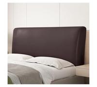 BUAOGDVG Copritestiera Letto Matrimoniale Ecopelle Copri Testata Letto | Una Piazza E Mezza Elastica Universale Copertura per Testiera per Letto Protezione(Deep coffee,1.8-2m)