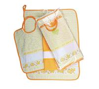 Bubabù COM109-GIAL Completo Asilo Amici del Mare, Giallo, 3 pezzi