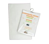 Bubabù LENZ21-PAN Lenzuolino Stellina per Sopra Lettino, Panna