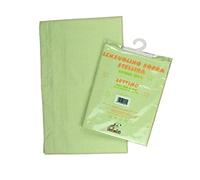 Bubabù LENZ21-VER Lenzuolino Stellina per Sopra Lettino, Verde, 1 unità, 1