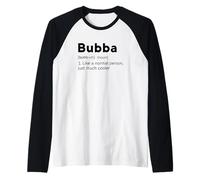 Bubba Definizione Nome Ragazzi Divertente Fresco Persona Normale Amico Maglia con Maniche Raglan