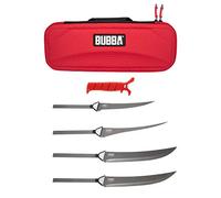 BUBBA Multi-Flex Lama intercambiabile, con impugnatura antiscivolo, 4 lame antiaderenti e custodia per pesca