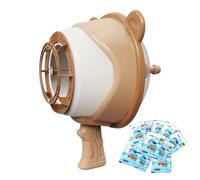 Bubble Aria Al G-un, Giocattolo Per Macchine Per Bambini, Giocattoli Per Bacchette A Bolle, Niente Batterie Necessarie, Facile Da Usare, 18x24x35cm/7.09x9.45x13.78 Pollici, Per Uomini, Donne