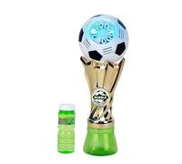 Bubble Blower, Automatic Championship Shape Design, 26.4x12x9.4cm, Automatic Bubbles Maker, Machine Toy, Continuous Stream Output, For Backyard Garden Party