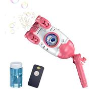 Bubble Blower - Automatic Lighted Bubble Machine | Remote Controlled Rocket Style Blower Maker For Party Lawn Garden Backyard Beach Camping Birthday Kids