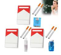 Bubble Bubble Blowing Stress rilievo, Falso Realistico Sigaretta Blower Bubble Blower Giocattoli che riducono lo stress, Bubble Vescica Sigaretta Stress Giocattoli di Compleanno Carnevale Novità