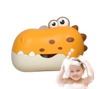 Bubble Bubble Bubble - Macchina automatica per bolle musicali | Bolle di dinosauro ventilate con tazza di aspirazione | Bagna Bubbles Electric Toy per bambini oltre 3 anni | Accessorio da bagno i