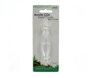 Bubble Counter - contabolle di co2 in acrilico con attacco a ventosa