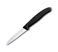 BUBBLE - CUCHILLO PARA VERDURA, FIBROX NEGRO SIERRA, 8CM