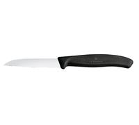 BUBBLE - CUCHILLO PARA VERDURA, FIBROX NEGRO SIERRA, 8CM