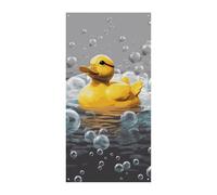 Bubble Duck - Banner per porta di benvenuto primavera estate copertura per porta da appendere bandiera portico segno per porta d'ingresso decorazioni stagionali per interni ed esterni giardino