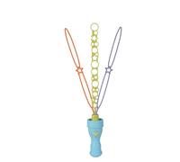 Bubble Fun - Bastone per bolle di sapone Triple, meccanismo pieghevole, in diverse misure, 120 ml, 37 cm, a partire dai 3 anni in su