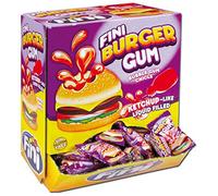 Bubble Gum Kaugummi Burger Con Ripieno Liquido 200 Pezzi Display