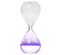 Bubble Hourglass - Timer decorativo ad acqua moderna clessidra | Timer fatto a mano in schiuma da sogno Clessidra classica per ufficio, scrivania, soggiorno, decorazione per la casa, artigianato