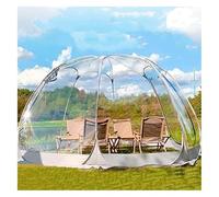 Bubble House Camp sito di extérieur transparente pour 4 a 6 personnes Igloo Dome Garden Patio Canopy Shelter Warm Winter conservation