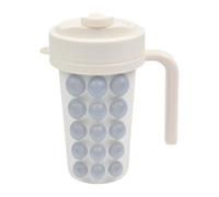 Bubble Ice Cup Maker - Reusable Squeeze Freezer Mold with Straw