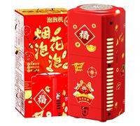 Bubble Machine - 20 Holes Event Supplies with Sound and Light, Birthday Party Bubble Blower, BubbleS Machine for Wedding Photography Studio Stage Performances Birthday Night Clubs Festivals